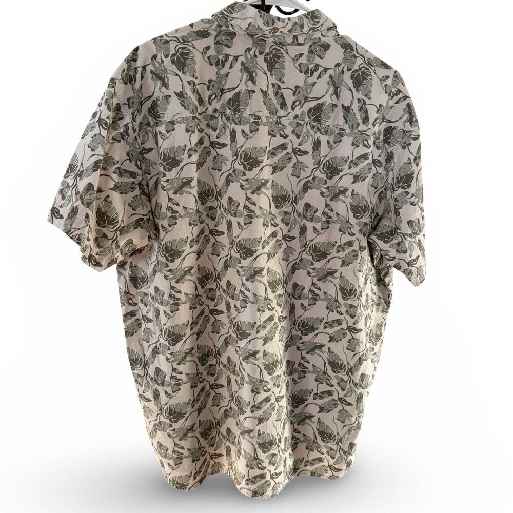 Columbia Rapid Rivers Button Down Leaf Pattern Me… - image 5
